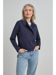 Josephine & Co Kurtka przejściowa "Penny" w kolorze granatowym rozmiar: 46. Niebieskie kurtki damskie Josephine & Co, bez wzorów, bez kaptura. Za 245.96 zł.