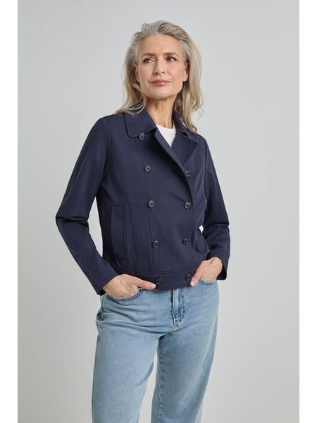 Josephine & Co Kurtka przejściowa "Penny" w kolorze granatowym rozmiar: 46. Niebieskie kurtki damskie Josephine & Co, bez wzorów, bez kaptura. Za 204.95 zł.