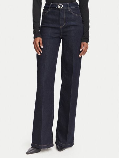 Liu Jo Jeansy Regular UF6088 D0264 Granatowy Flared Leg. Niebieskie jeansy damskie Liu Jo. Za 729.99 zł.