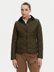 Barbour Kurtka przejściowa Deveron LQU1012OL51 Zielony Regular Fit. Zielone kurtki damskie Barbour, bez wzorów, z syntetyku, bez kaptura. Za 789.99 zł.