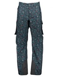 Helly Hansen Spodnie narciarskie "Ullr" w kolorze granatowym ze wzorem rozmiar: M. Niebieskie spodnie materiałowe męskie Helly Hansen, bez wzorów, z materiału. Za 355.78 zł.