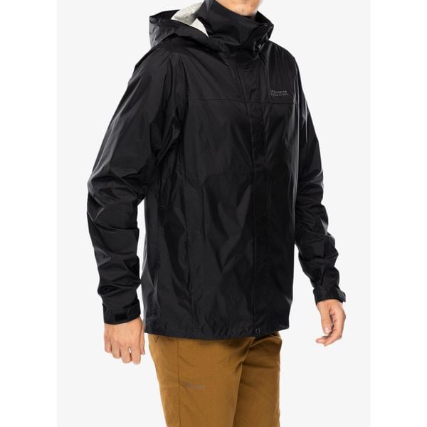 Kurtka przeciwdeszczowa Marmot PreCip Eco Jacket. Czarne kurtki męskie Marmot, m, bez wzorów, bez kaptura. Za 552.75 zł.