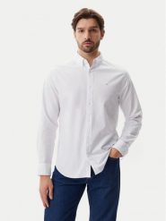 Calvin Klein Jeans Koszula Classic LV040EM125 Biały Regular Fit. Białe koszule męskie Calvin Klein Jeans, m, bez wzorów, z bawełny, bez kołnierzyka, bez ramiączek. Za 279.99 zł.
