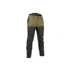 Spodnie Myśliwskie Wodoodporne Renfort 520 Zielone. Brązowe spodnie sportowe męskie SOLOGNAC, z materiału. Za 249.99 zł.