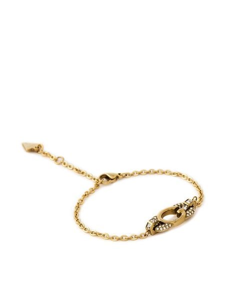 Guess Bransoletka JUBB04 510JW Złoty. Żółte bransoletki damskie Guess, metalowe. Za 149.99 zł.