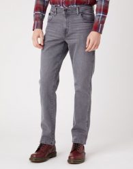 WRANGLER TEXAS MĘSKIE SPODNIE JEANSOWE REVELATION W1212923K 112320056. Spodnie materiałowe męskie Wrangler, bez wzorów, z jeansu. Za 229.99 zł.
