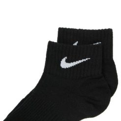 Skarpetki treningowe Nike Everyday Lightweight Ankle 3 pack do kostki. Czarne skarpetki damskie Nike, bez wzorów, z bawełny. Za 63.99 zł.