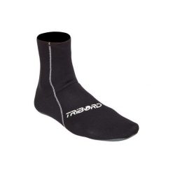 Skarpety surfing z neoprenu 3 mm. Czarne skarpetki damskie OLAIAN, bez wzorów, z neoprenu. Za 59.99 zł.