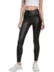 Urban Classics Legginsy w kolorze czarnym ze skóry syntetycznej rozmiar: S. Czarne legginsy damskie Urban Classics, s, bez wzorów, ze skóry. Za 57.20 zł.