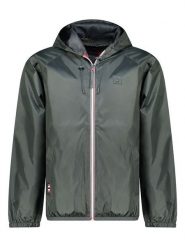 Geographical Norway Kurtka przeciwdeszczowa "Boatom" w kolorze antracytowym rozmiar: 3XL. Czarne kurtki outdoor męskie Geographical Norway, xl, bez wzorów, bez kaptura. Za 88.85 zł.