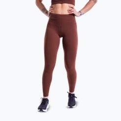 Legginsy treningowe damskie Built For Athletes Training port. Brązowe legginsy damskie BUILT FOR ATHLETES, bez wzorów, na fitness i siłownię. Za 269.99 zł.