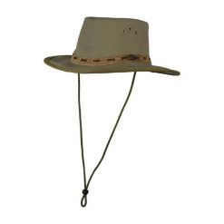 Kapelusz Horka Cape Town. Zielone kapelusze damskie HORKA, bez wzorów. Za 268.50 zł.