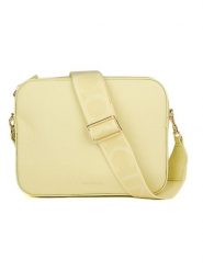 COCCINELLE Skórzana torebka w kolorze żółtym - 21,5 x 17 cm rozmiar: onesize. Żółte torebki klasyczne damskie Coccinelle, bez wzorów, z materiału, bez dodatków. Za 610.62 zł.