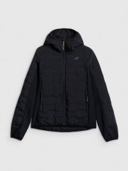 4F Kurtka trekkingowa z wypełnieniem Primaloft Silver damska - czarna XL. Czarne kurtki damskie 4f, na lato, l, bez wzorów, z materiału, bez kaptura. Za 399.99 zł.