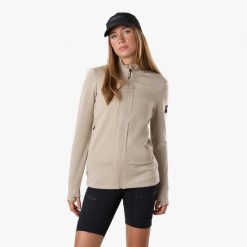 Bluza polarowa Wędrówki damska Swedemount Trondheim Wind Mid Layer Full Zip. Brązowe bluzy bez kaptura damskie SWEDEMOUNT, z polaru. Za 249.99 zł.