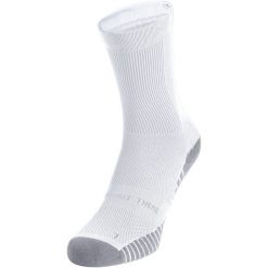 Skarpetki klasyczne Odlo PERFORMANCE RUN Socks crew. Białe skarpetki męskie Odlo, bez wzorów, z elastanu. Za 73.63 zł.