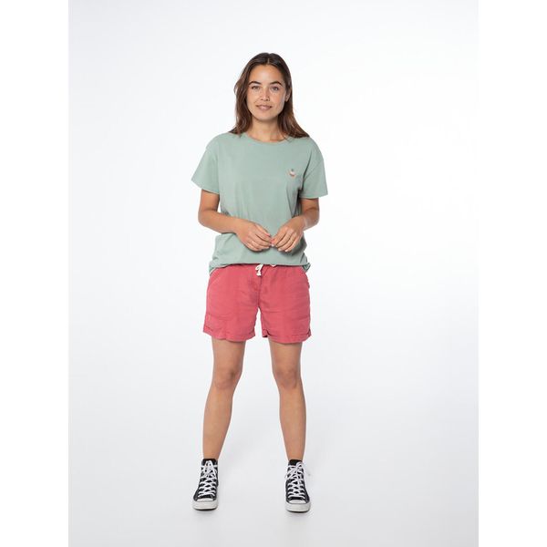 Koszulka damska Protest PRTPALAU. Zielone bluzki damskie Protest, l, bez wzorów, sportowe, bez kołnierzyka, bez ramiączek. Za 123.18 zł.