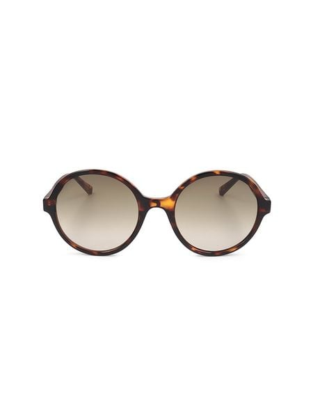 Love Moschino Damskie okulary przeciwsłoneczne w kolorze brązowo-szarym rozmiar: 53. Brązowe okulary przeciwsłoneczne damskie Love Moschino. Za 254.95 zł.