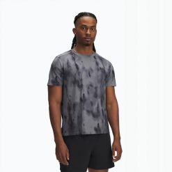 T-Shirt Męski Under Armour Koszulka Sportowa Do Biegania Szybkoschnąca. Szare t-shirty męskie Under Armour, m, bez ramiączek, do biegania. Za 269.99 zł.