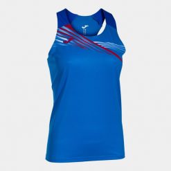 Tank top Joma Elite X. Niebieskie topy damskie Joma, na lato, s, bez wzorów, z elastanu, bez ramiączek. Za 109.50 zł.