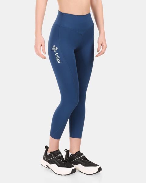 Damskie legginsy treningowe Kilpi RIVIAN-W. Niebieskie legginsy damskie Kilpi, s, bez wzorów, z materiału. Za 215.49 zł.