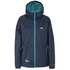 Kurtka damska Trespass Qikpac Marynarka Wojenna. Niebieskie marynarki i żakiety damskie Trespass, bez wzorów, militarne. Za 282.99 zł.