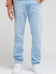 LEE DAREN ZIP FLY MĘSKIE SPODNIE JEANSOWE JEANSY DŻINSY BLUE SKY LIGHT L707ICC25 112331697. Niebieskie jeansy męskie Lee. Za 239.99 zł.