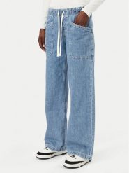 Billabong Jeansy Zonte Denim EBJDP03008 Niebieski Wide Leg. Niebieskie jeansy damskie Billabong. Za 329.99 zł.
