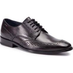 Półbuty JOOP! - Philemon 4140004191 Testa Di Moro 704. Brązowe buty wizytowe męskie Joop!, z materiału, bez zapięcia. W wyprzedaży za 399.00 zł.