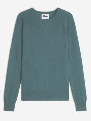 Just Cashmere Kaszmirowy sweter w kolorze zielonym rozmiar: M. Zielone swetry klasyczne damskie Just Cashmere, m, z kaszmiru, bez kołnierzyka. Za 543.90 zł.