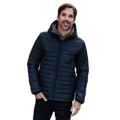 Męska Bluza Z Kapturem Nautilus Full Zip. Niebieskie bluzy z kapturem męskie STORMTECH, m, z materiału. Za 370.99 zł.