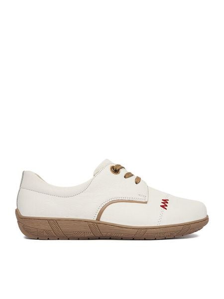 Go Soft Półbuty CEO-WI23-COMFORT-01 Écru. Półbuty damskie GO SOFT, bez wzorów, ze skóry, bez obcasa, na płaskiej podeszwie. Za 219.99 zł.