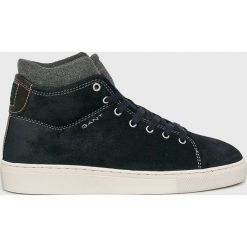Gant - Buty Major. Niebieskie buty sportowe na co dzień męskie Gant, z gumy, bez zapięcia. W wyprzedaży za 289.90 zł.