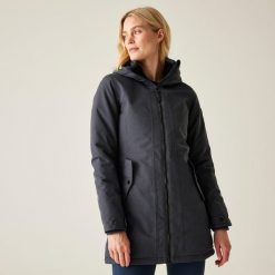Voltera VI Regatta damska kurtka podgrzewana z membraną. Szare kurtki damskie Regatta, bez wzorów, bez kaptura. W wyprzedaży za 655.55 zł.