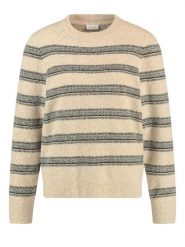 Gerry Weber Sweter w kolorze beżowym rozmiar: 46. Brązowe swetry klasyczne damskie Gerry Weber, z wełny, bez kołnierzyka. Za 153.71 zł.