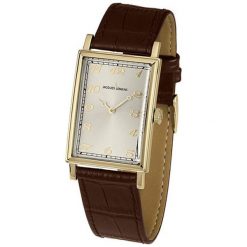 Zegarek "N-201B" w kolorze brązowo-złotym. Brązowe, analogowe zegarki męskie Michael Kors, Fossil, ze stali. W wyprzedaży za 599.95 zł.