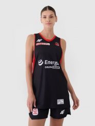 4F Koszulka meczowa replika wyjazdowa z sezonu 2024/25 damska 4F x MMKS Katarzynki Toruń - multikolor XXL. Bluzki sportowe damskie 4f, l, z aplikacjami, z dzianiny, bez ramiączek. Za 199.99 zł.