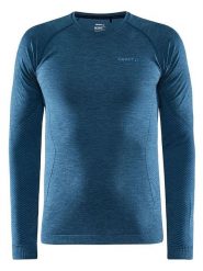 Craft Koszulka sportowa "Core Dry Active" w kolorze granatowym rozmiar: M. Niebieskie t-shirty sportowe męskie Craft, m, bez ramiączek, outdoorowe. Za 100.75 zł.