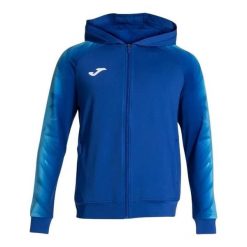 Bluza dresowa z kapturem Joma Elite XI. Niebieskie bluzy z kapturem męskie Joma, na zimę, m, z dresówki. Za 319.50 zł.