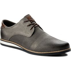 Półbuty LASOCKI FOR MEN 9115. Szare półbuty męskie Lasocki For Men, z nubiku, bez zapięcia. W wyprzedaży za 129.99 zł.