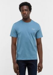 Męski T-Shirt Mustang Style Austin Bluestone 1016857 5180. T-shirty męskie Mustang, m, bez wzorów, bez kołnierzyka. Za 79.99 zł.