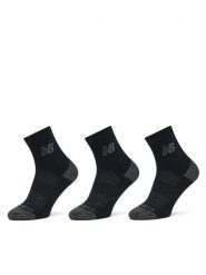 New Balance Skarpety długie Active Cushion Quarter Socks LAS35204BK Czarny. Czarne skarpetki damskie New Balance, bez wzorów, z materiału. Za 99.99 zł.