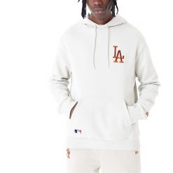 Bluza New Era League Essntls Os Hoody Losdod Stnebr Dorosłych. Brązowe bluzy z kapturem męskie New Era, s, z bawełny. Za 394.25 zł.