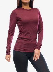 Bluza termoaktywna damska Sensor Merino Air Tee LS. Czerwone bluzy bez kaptura damskie Sensor, s, z materiału. Za 307.99 zł.