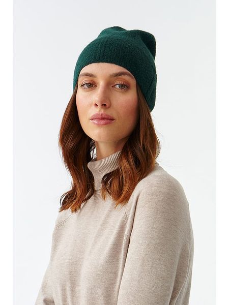 TATUUM Czapka w kolorze zielonym rozmiar: onesize. Zielone czapki zimowe damskie Tatuum, z materiału. Za 30.95 zł.
