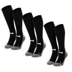 Skarpety Piłkarskie Pro Długie - 6 par - Czarny. Czarne skarpetki damskie XTREME SOCKSWEAR, bez wzorów, z materiału. Za 264.70 zł.