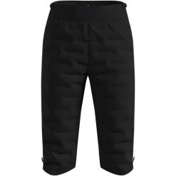 Spodenki techniczne damskie ODLO Zeroweight Insulator Short. Czarne szorty damskie Odlo, bez wzorów, sportowe. Za 836.39 zł.