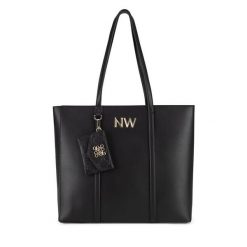 Torebka Nine West. Czarne torebki klasyczne damskie Nine West, bez wzorów, bez dodatków. Za 299.99 zł.