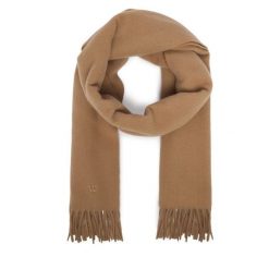 Szalik Weekend Max Mara. Brązowe szaliki i kominy damskie Weekend Max Mara, bez wzorów. Za 544.99 zł.