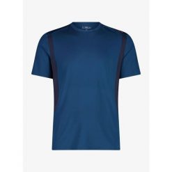 Koszulka szybkoschnąca męska CMP Quest T-Shirt. Niebieskie t-shirty męskie CMP, m, bez wzorów, bez kołnierzyka. Za 119.99 zł.